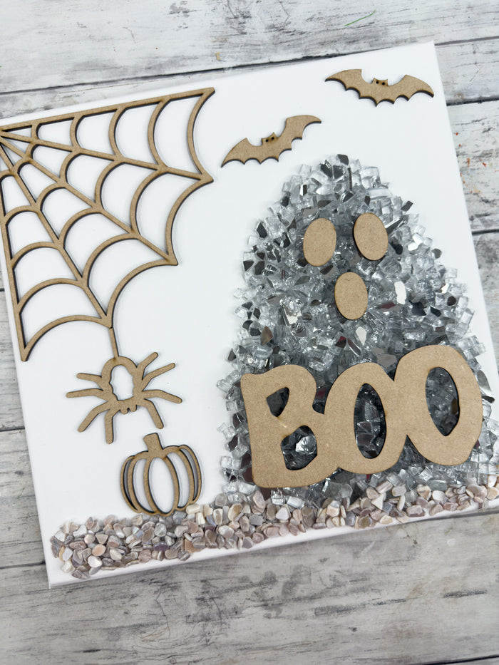 Ghost Wooden Embellishments ONLY