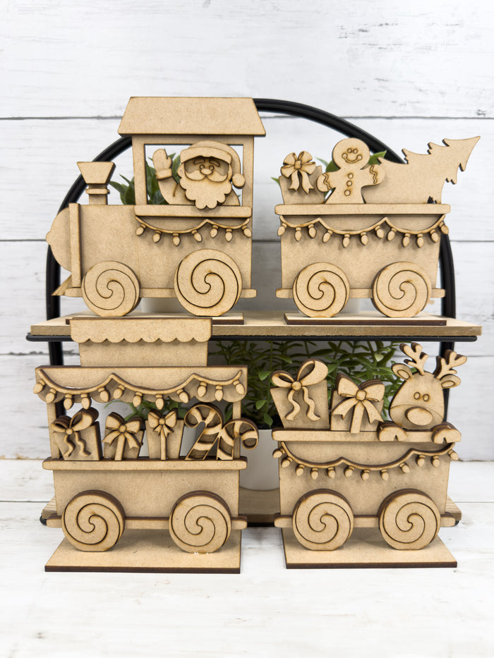 Santa’s Festive Christmas Train DIY Kit