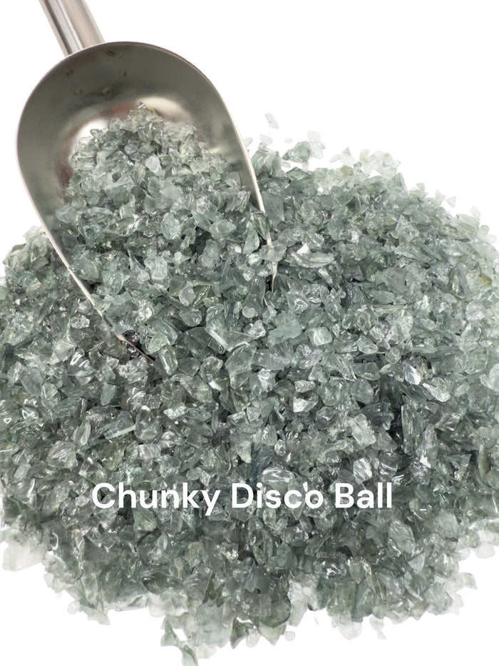 16 oz. Chunky Disco Ball Crushed Glass 3-6 mm
