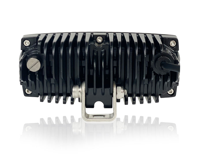 4 Inch Black Marine LED Spreader Light - Pro Series 3.0 | Scene (40W)