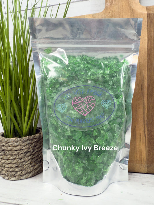 8 oz. Chunky Ivy Breeze Crushed Glass 3-6 mm