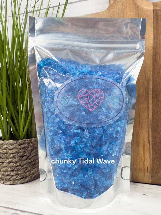 8 oz. Chunky Tidal Wave Crushed Glass 3-6 mm