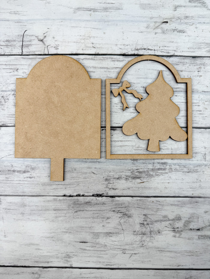Arch Frame Christmas Tree Insert for Spindle Base
