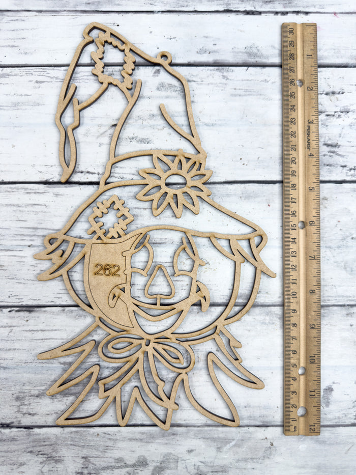 BULK Style 262 Scarecrow Laser Cut Outline Frame Blank