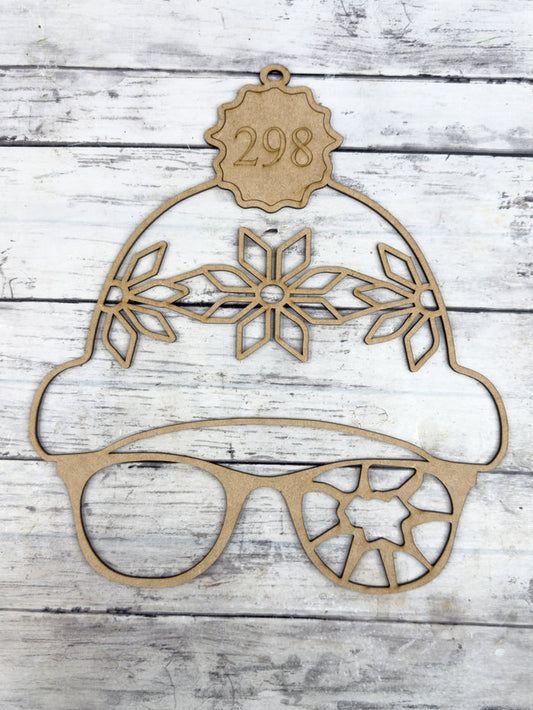 BULK Style 298 Christmas Story Inspired Laser Cut Outline Frame Blank