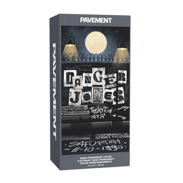 Danger Jones Semi Permanent Hair Colour - PAVEMENT (Grey) 118ml