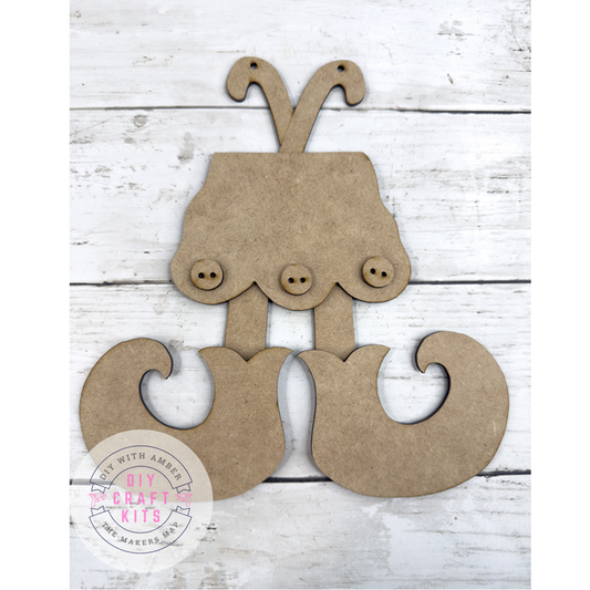 Elf Outfit Ornament DIY Kit