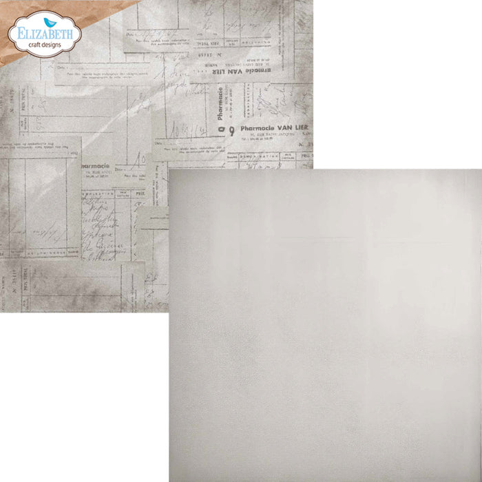 Elizabeth Craft - 12X12 Printed Cardstock Pack - Backgrounds Volume 5. Available at Embellish Away located in Bowmanville Ontario Canada.