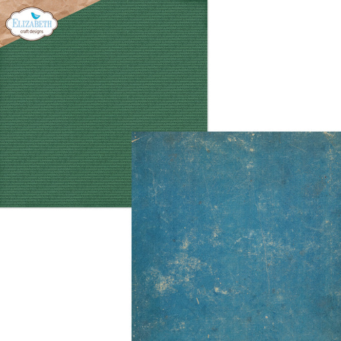 Elizabeth Craft - 12X12 Printed Cardstock Pack - Rest & Relaxation. Available at Embellish Away located in Bowmanville Ontario Canada.