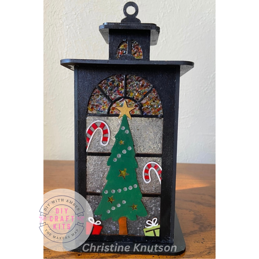 Exclusive 3D Christmas Tree Lantern DIY Kit