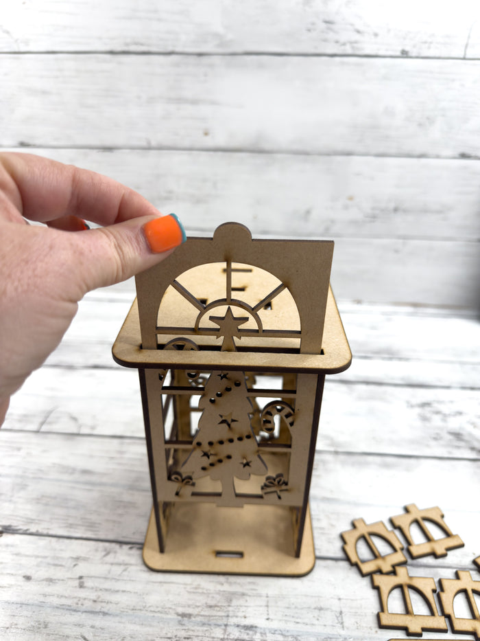 Exclusive 3D Spooky Scarecrow Lantern DIY Kit