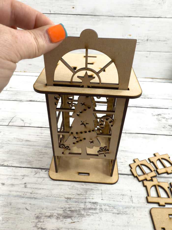 Exclusive 3D Spooky Scarecrow Lantern DIY Kit