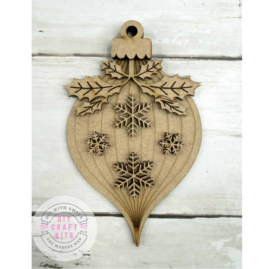 Flourish Bauble Ornament DIY Kit