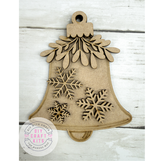 Flourish Bell Ornament DIY Kit