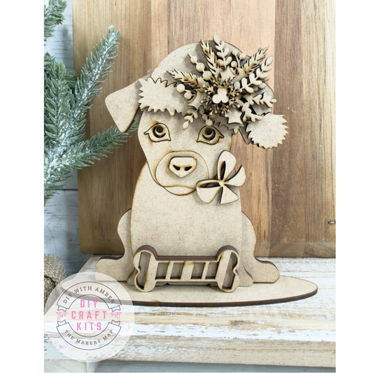 Flourish Christmas Dog Sitter DIY Kit