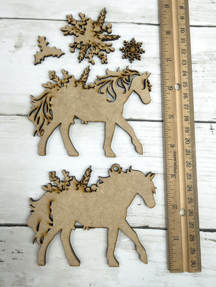 Flourish Horse Ornament DIY Kit