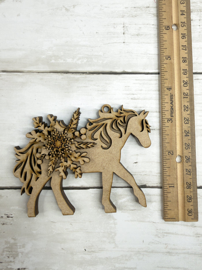 Flourish Horse Ornament DIY Kit