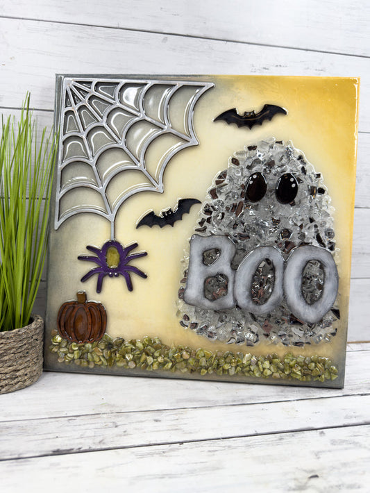 Ghost 12x12 Crushed Glass Canvas Project Kit