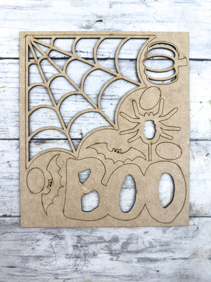 Ghost Wooden Embellishments ONLY