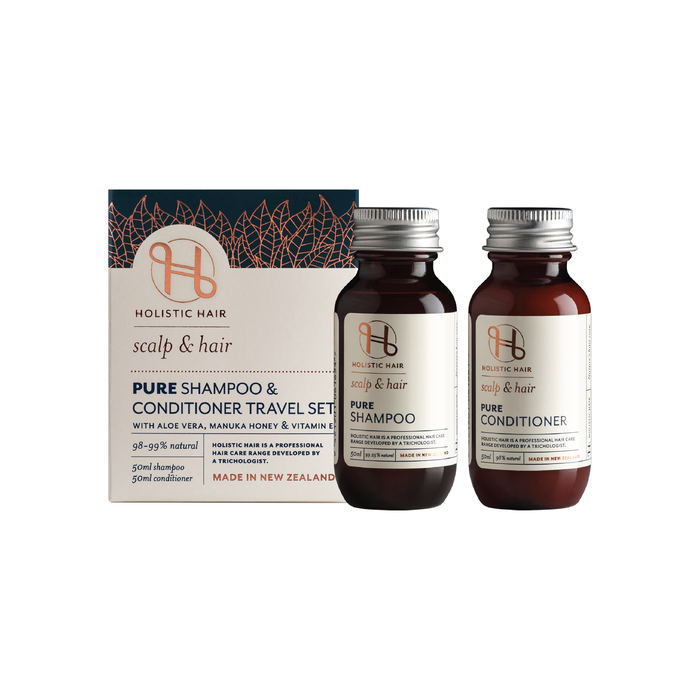 Holistic Hair Pure Shampoo & Conditioner Travel Set