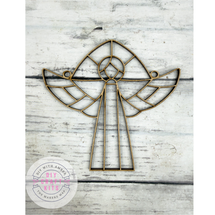 Hollow Angel Ornament DIY