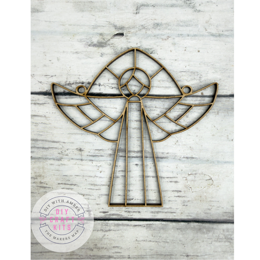 Hollow Angel Ornament DIY