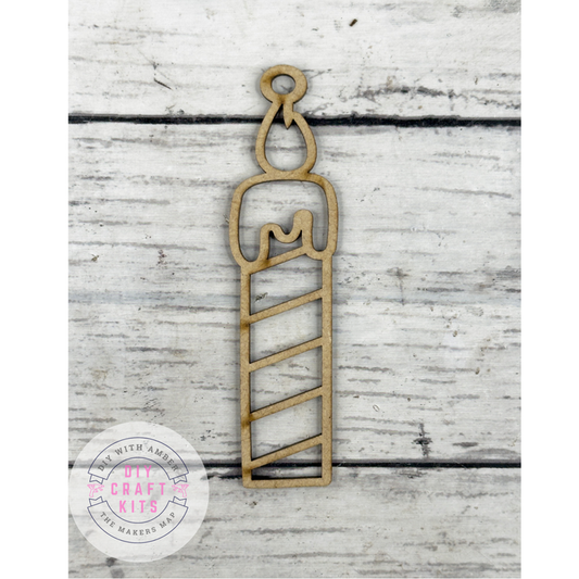 Hollow Letter I Ornament DIY