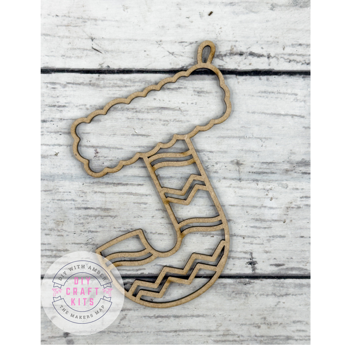 Hollow Letter J Ornament DIY