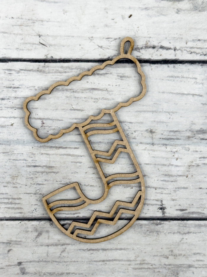 Hollow Letter J Ornament DIY