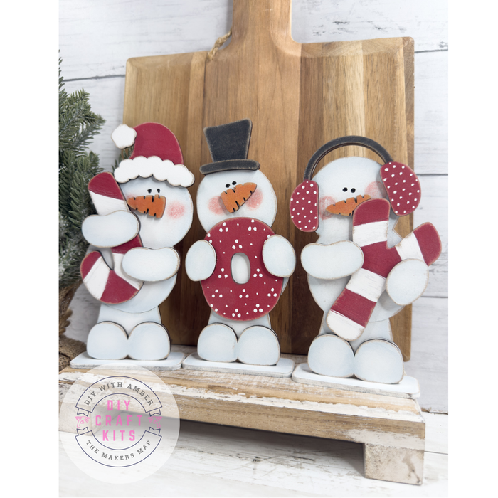 Joy Snowman Sitters DIY Kit