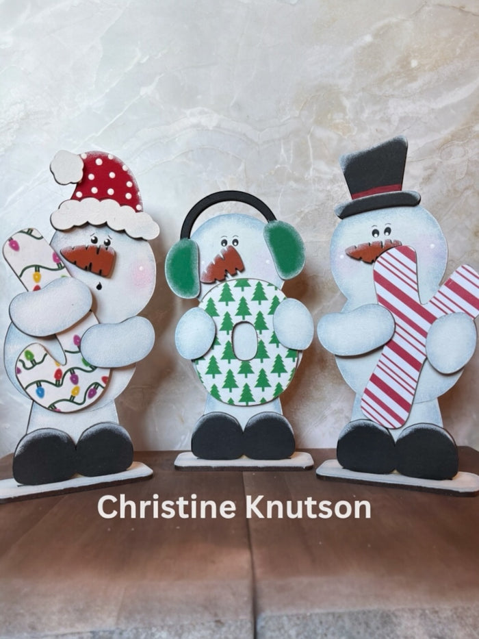 Joy Snowman Sitters DIY Kit