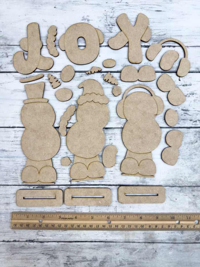 Joy Snowman Sitters DIY Kit
