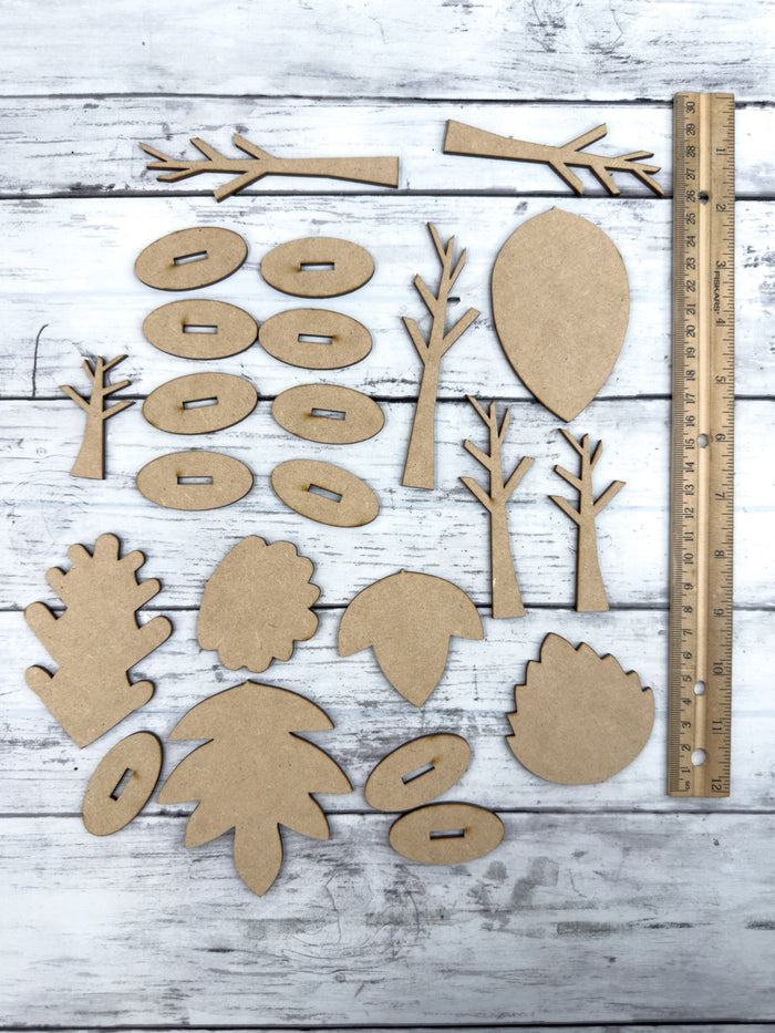 Leaf Trees DIY Kit