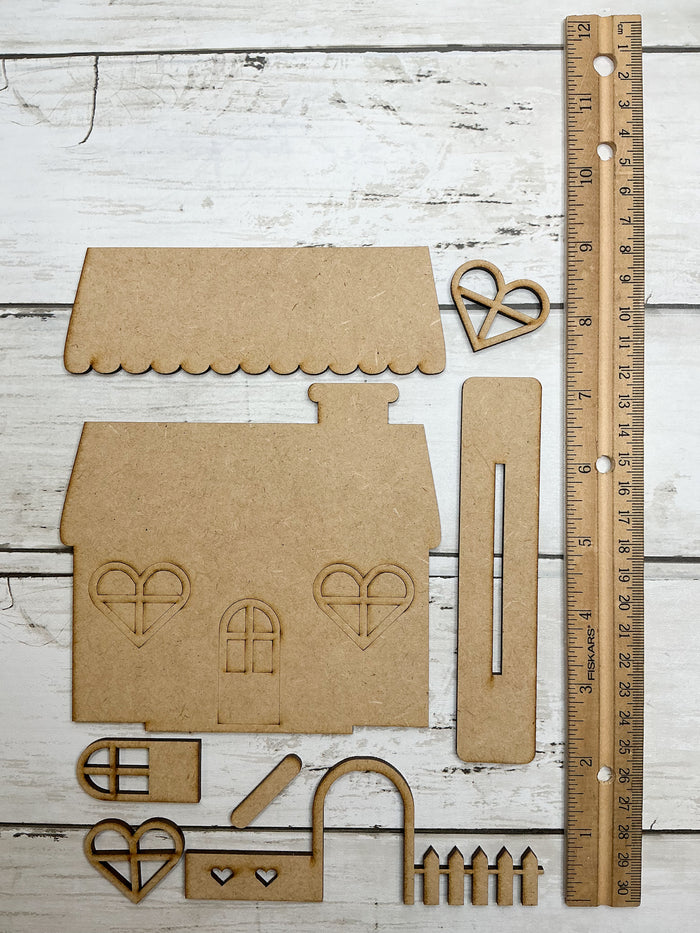 Little Valentine’s House Sitter DIY Kit