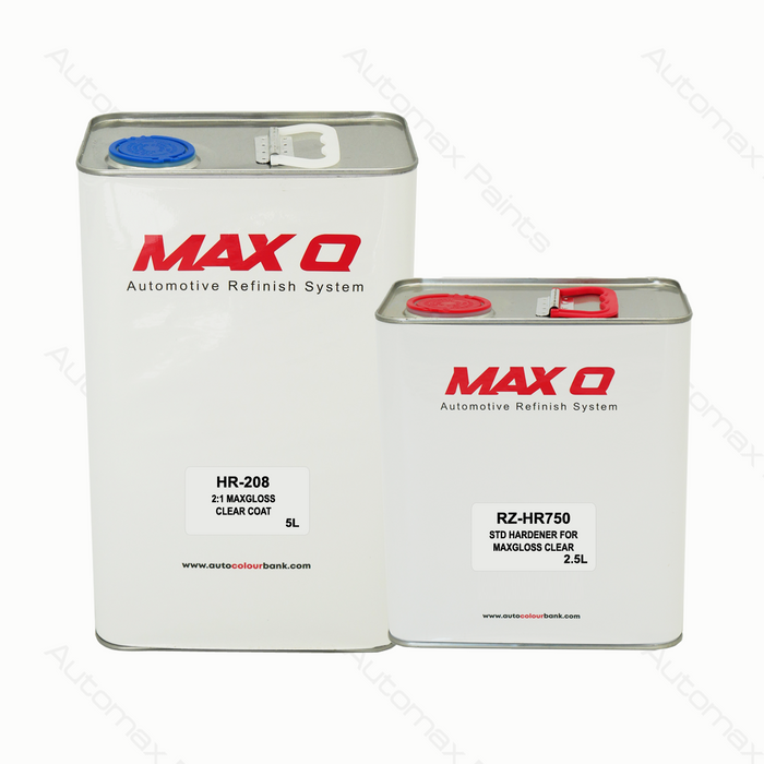 MaxGloss 2:1 High Gloss Clearcoat Kit - 7.5L (Clear + Hardener)