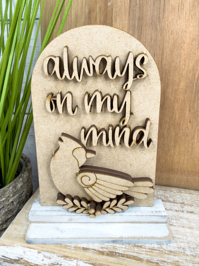 MINI Always on My Mind Arch Insert for Interchangeable MINI Arches Bases