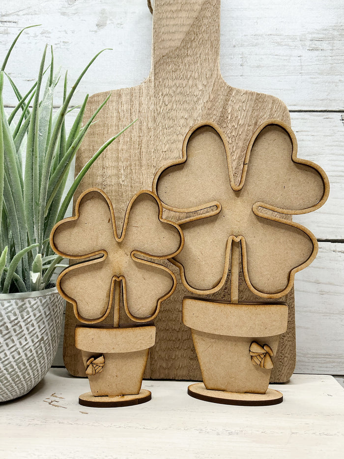 Pair of Shamrocks DIY Kit