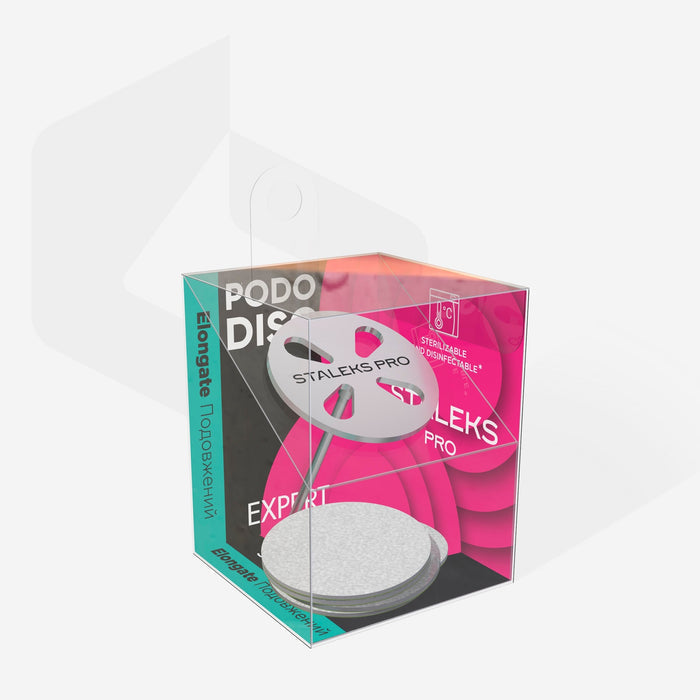PODODISC Elongated pedicure disc - LARGE (25 mm)-Abrasives-STALEKS PRO-Gel Essentialz