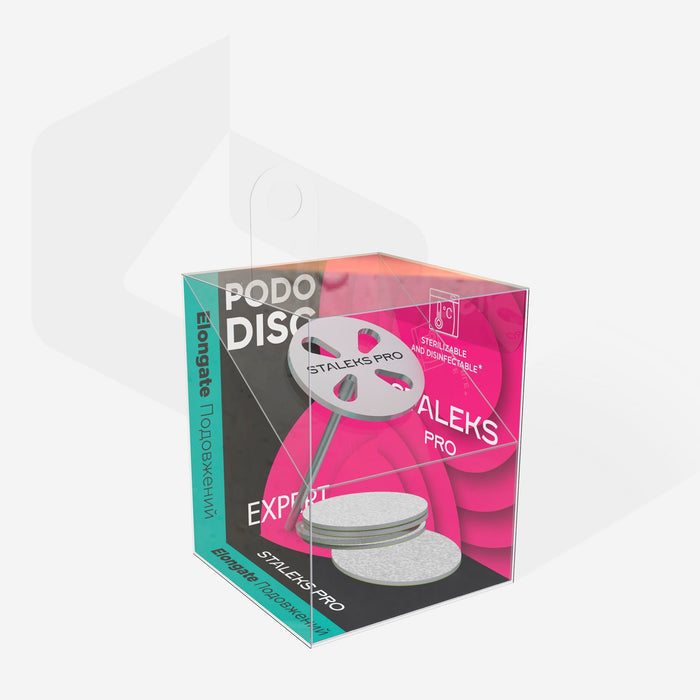 PODODISC Elongated pedicure disc - MEDIUM (20 mm)-Abrasives-STALEKS PRO-Gel Essentialz