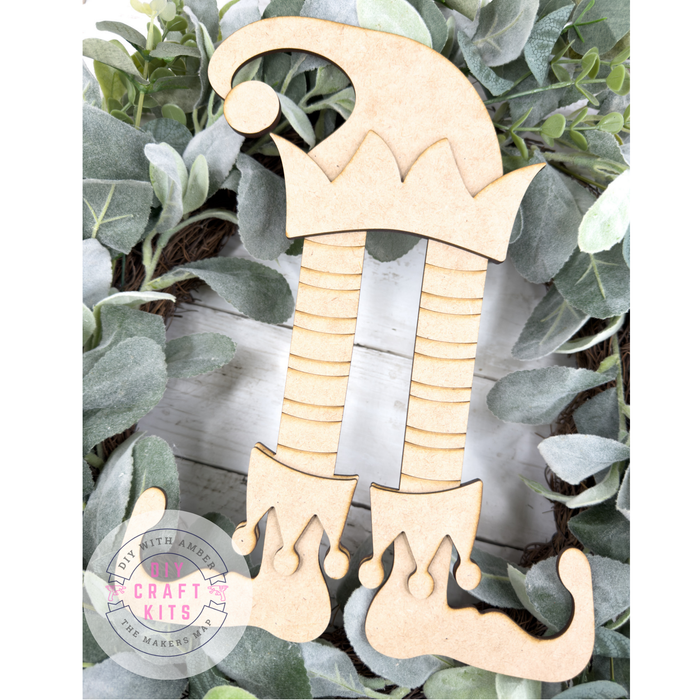 Santa Hat Elf Legs DIY Kit