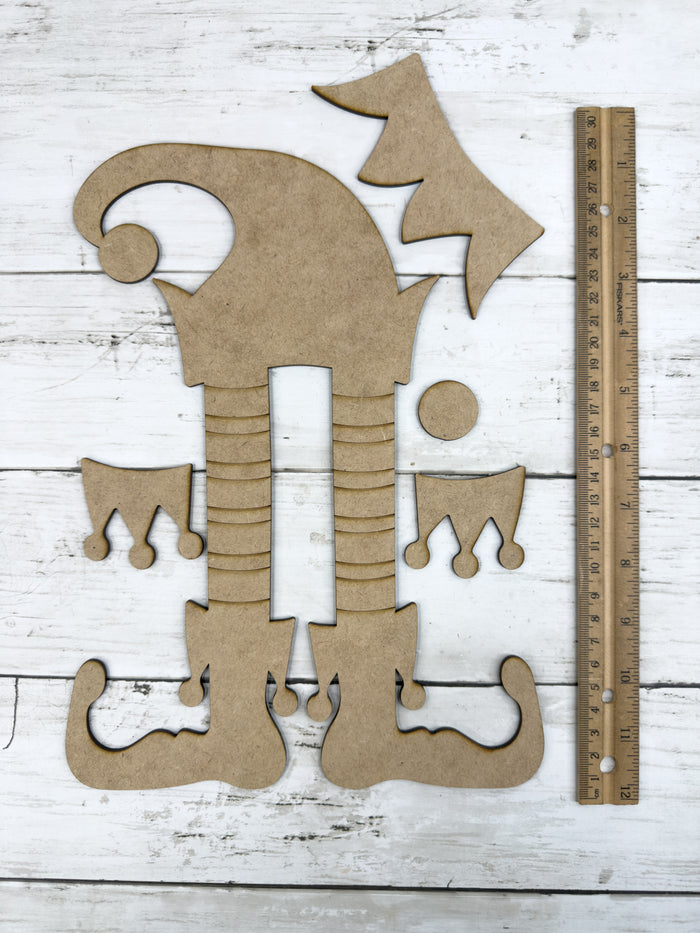 Santa Hat Elf Legs DIY Kit