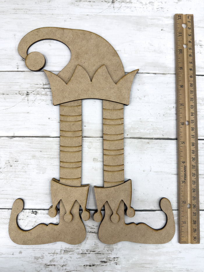 Santa Hat Elf Legs DIY Kit