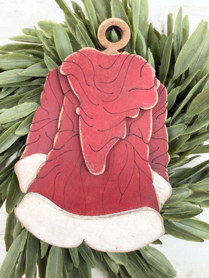 Santa's Coat Ornament DIY Kit