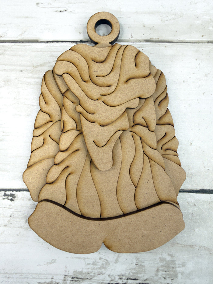 Santa's Coat Ornament DIY Kit