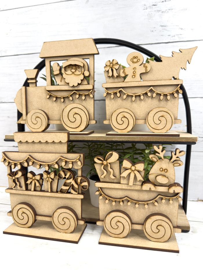 Santa’s Festive Christmas Train DIY Kit