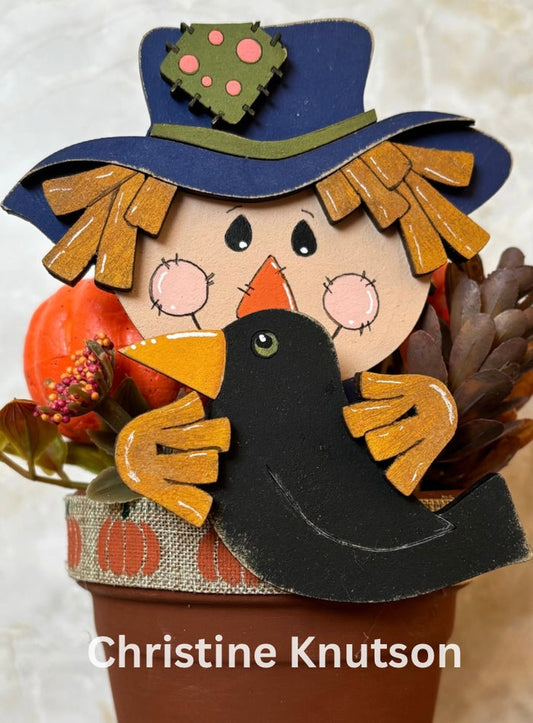 Scarecrow Circle cheeks and Crow Hugger Kit
