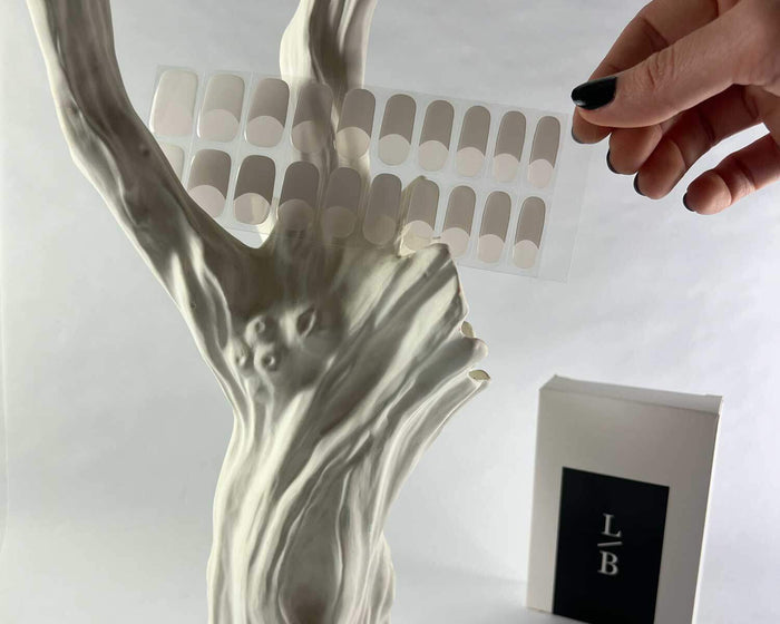 Semi-cured Gel Nail Wraps - Classic French