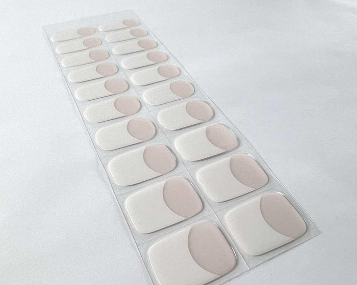 Semi-cured Gel Nail Wraps - Classic French