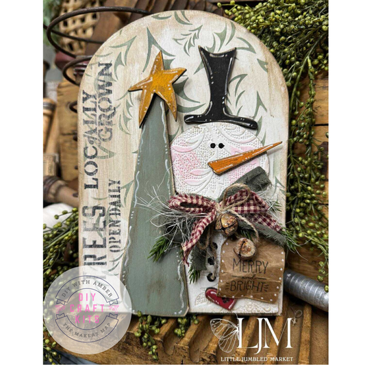 Snowman Arch Top Leaner DIY Kit