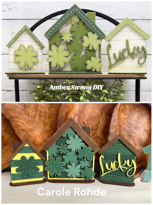 St Patrick’s house Trio DIY Kit